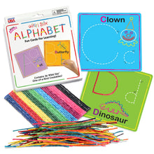 Load image into Gallery viewer, Wikki Stix Alphabet Cards