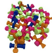 Load image into Gallery viewer, Bright Colours Plastic Fidget Pencil Toppers