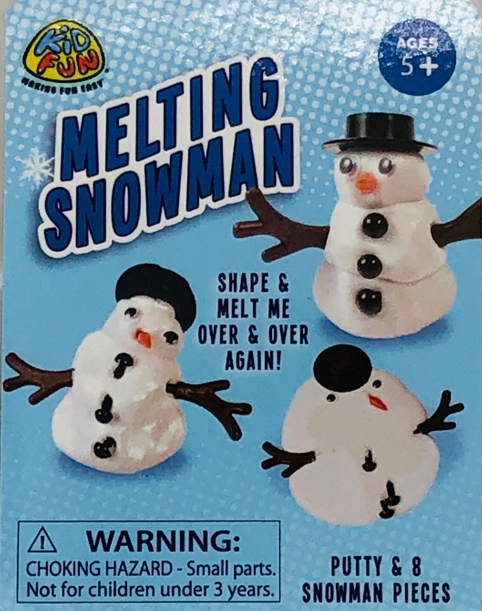Melting Snowman Putty Kit