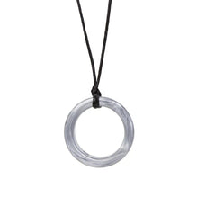 Load image into Gallery viewer, Chewigem Realm Ring Necklace- Silver