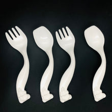 Load image into Gallery viewer, Curved Youth Spoons and Forks DL138