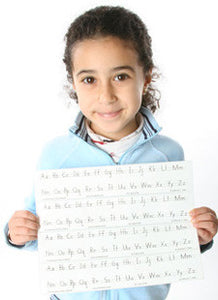 Printing Alphabet Strips