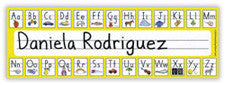 colour name plates