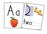 Colour Print & Number Wall Cards