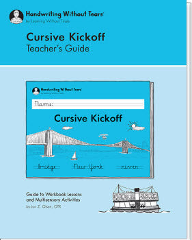Cursive Kickoff Teacher’s Guide