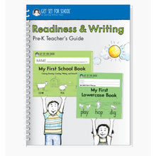 Load image into Gallery viewer, Readiness &amp; Writing PreK Teachers Guide